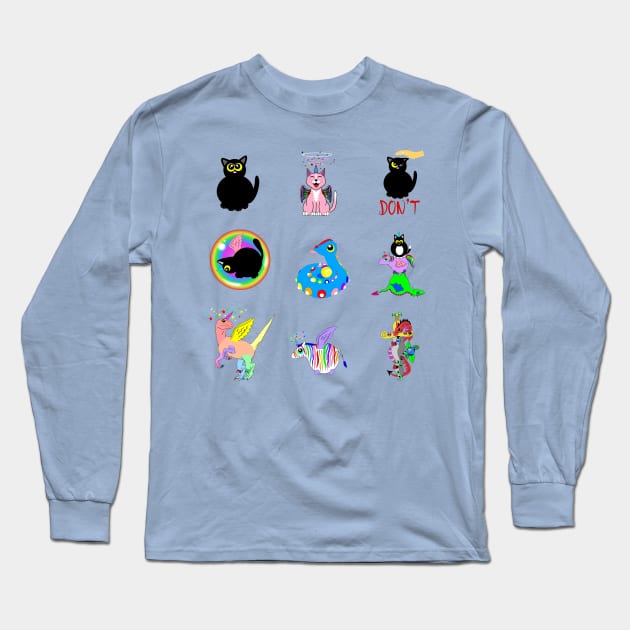 My little characters Long Sleeve T-Shirt by MelanieJeyakkumar